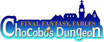 Final Fantasy Fables Chocobo's Dungeon title screen for Wii